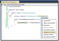08ReSharperCodeGenerationDelegatingMembers